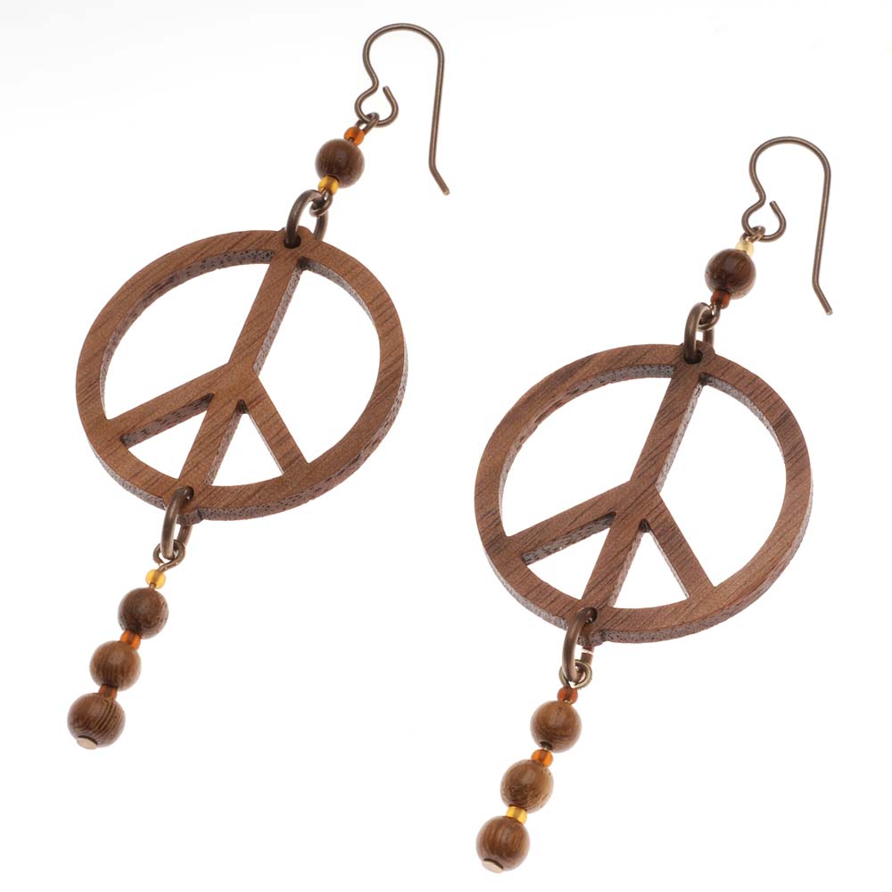Retired - Peace Earrings