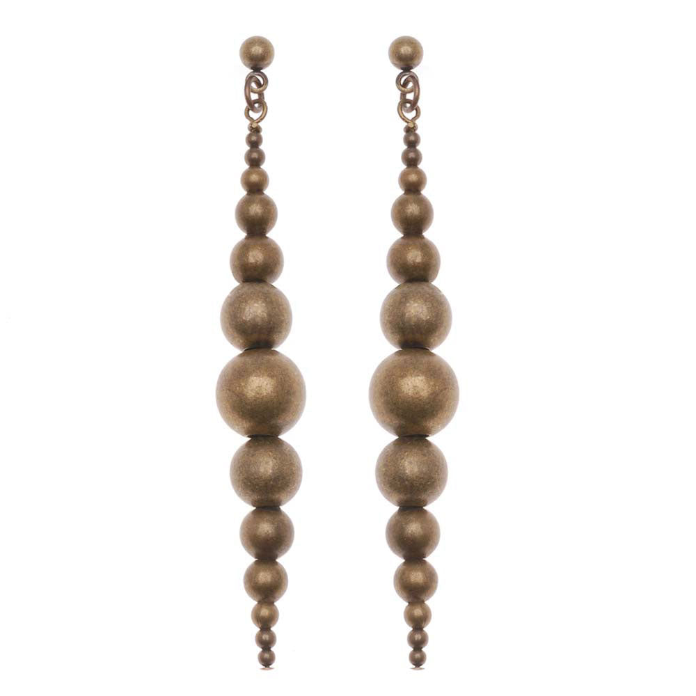 Retired Brass In Pocket Earrings — Beadaholique