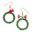 Retired - Joyous Wreath Earrings