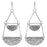 Retired - Hammered Half Moon Earrings