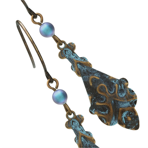 Retired - Blue India Earrings