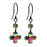 Retired - Austrian Crystal Greek Cross Earrings