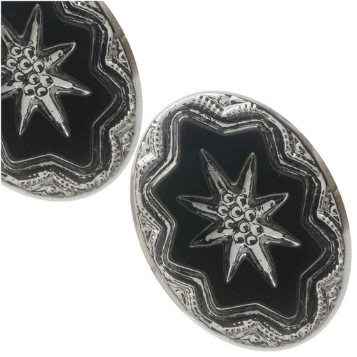 Vintage Star Earrings