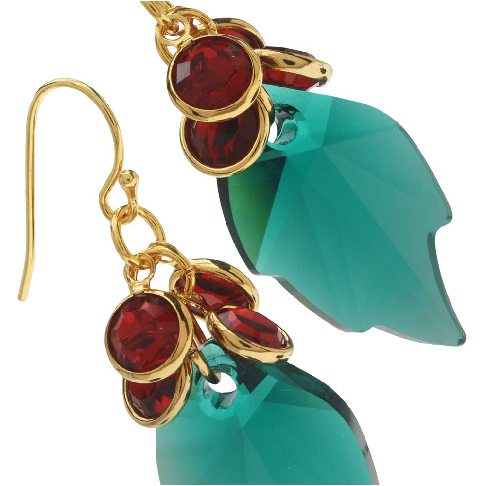 Retired - Holly Jolly Earrings — Beadaholique