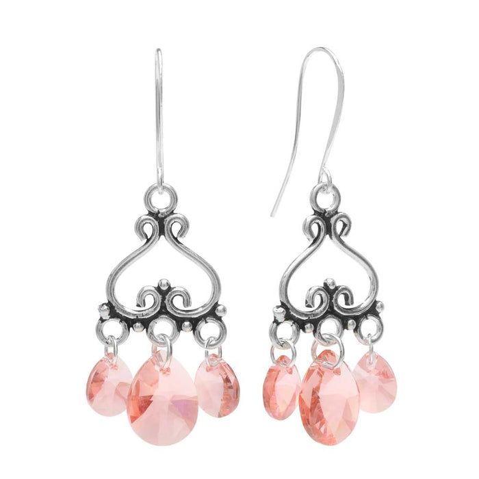 Retired - Peach Blossom Earrings