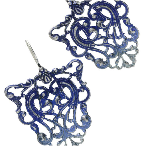 Retired - Blue Jay Song Earrings