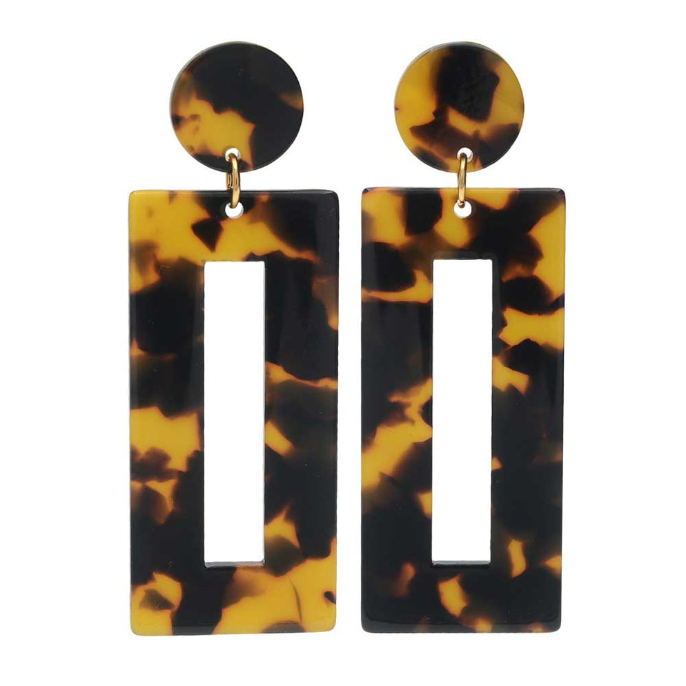Tortoise Shell Earrings — Beadaholique