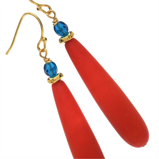 Retired - Orange Bay Earrings