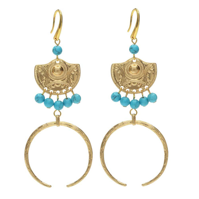 Retired - Aztec Queen Earrings