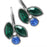 Retired - Blueberry Dance Earrings