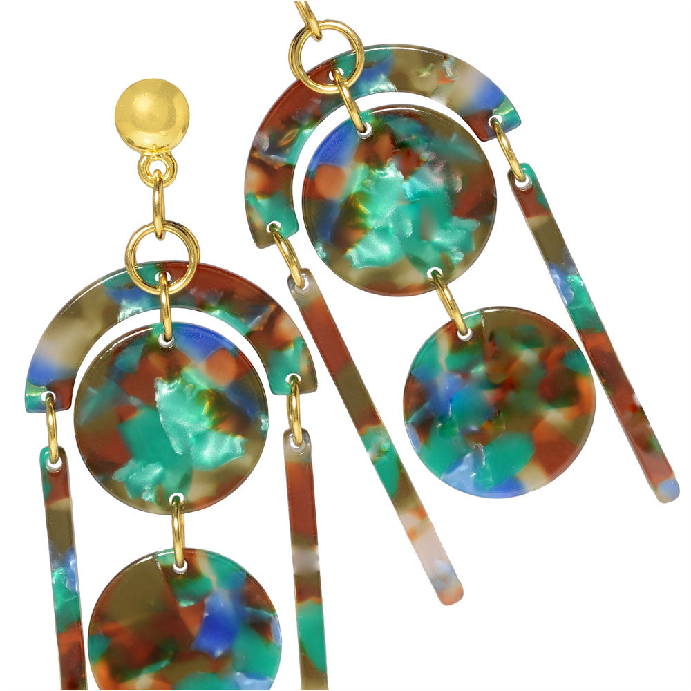 LAGOON EARRINGS CRYSTAL
