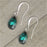 Retired - Emerald Teardrop Earrings