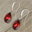 Retired - Scarlet Teardrop Earrings