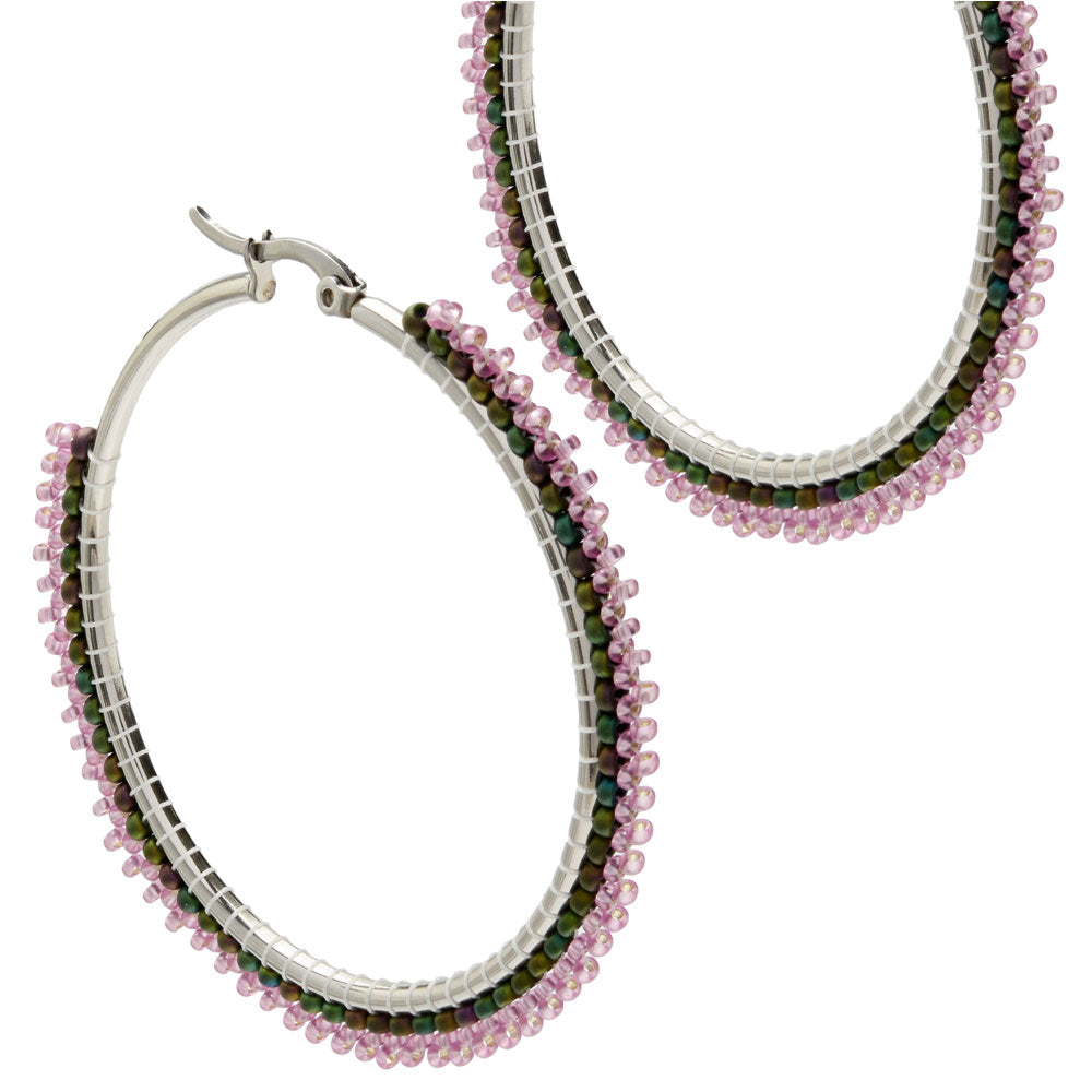 Lavender Garden Earrings