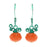 Retired - Petite Pumpkin Earrings