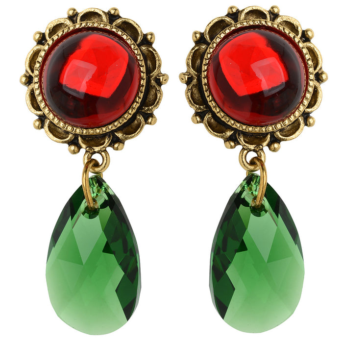 Retired - A Glam Christmas Earrings