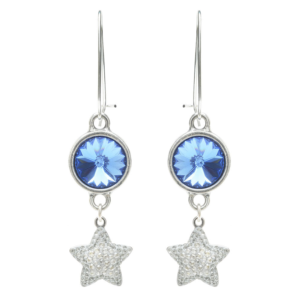 Retired - Sparkly Sapphire Earrings