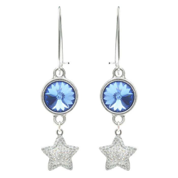 Retired - Sparkly Sapphire Earrings