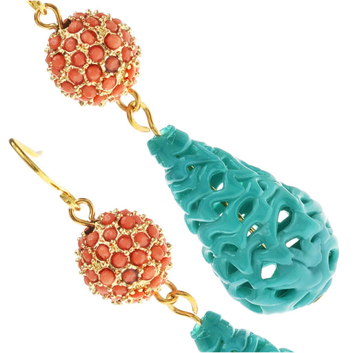 Retired - Vintage Vacation Earrings in Turquoise