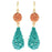 Retired - Vintage Vacation Earrings in Turquoise