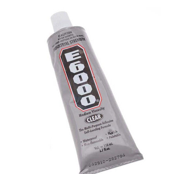 E6000 Industrial Strength Adhesive, 0.18-oz., 4-Pk.