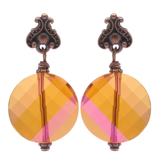 Retired - Copper Court Earrings