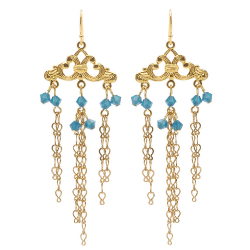 Retired - Athena Earrings in Gold