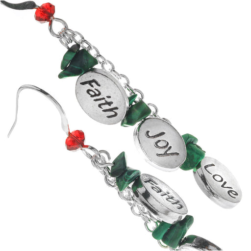 Retired - Faith, Joy, Love Earrings