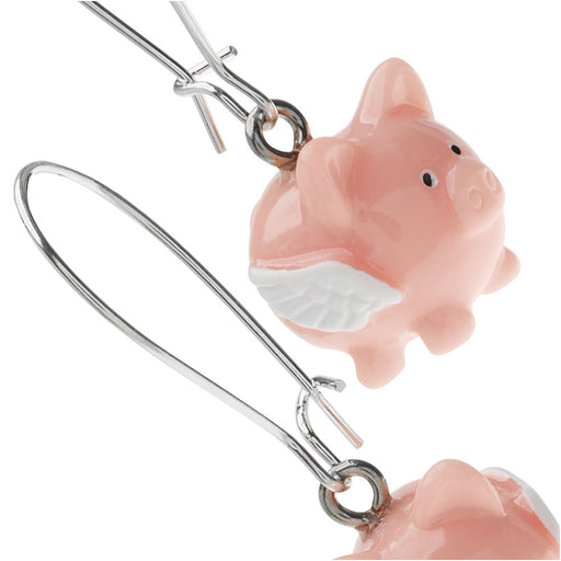 When Pigs Fly Earrings