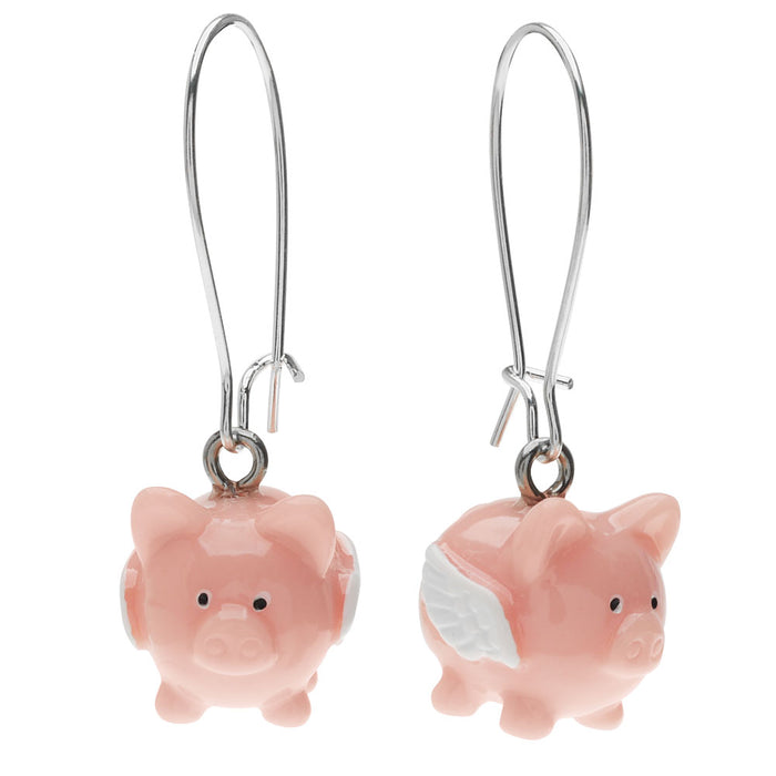 When Pigs Fly Earrings