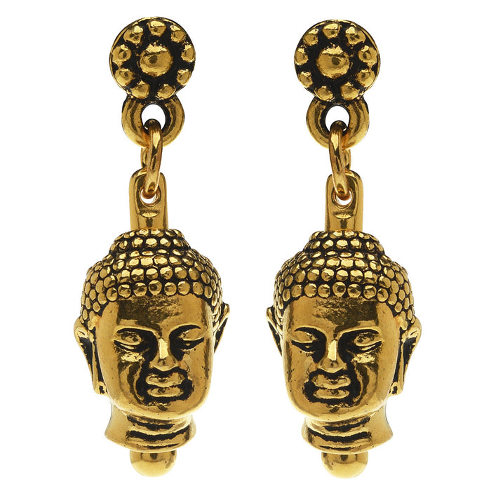 Retired - Golden Zen Earrings