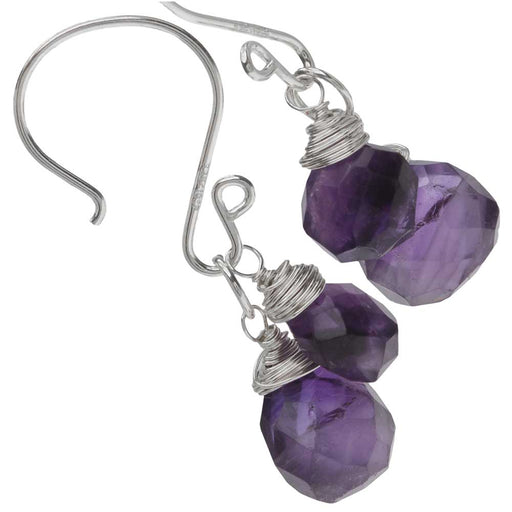 Retired - Drops of Violet Earrings