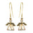 Retired - Starry Night Angel Earrings - Gold