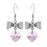 Retired - Sweetheart Earrings in Lt. Amethyst