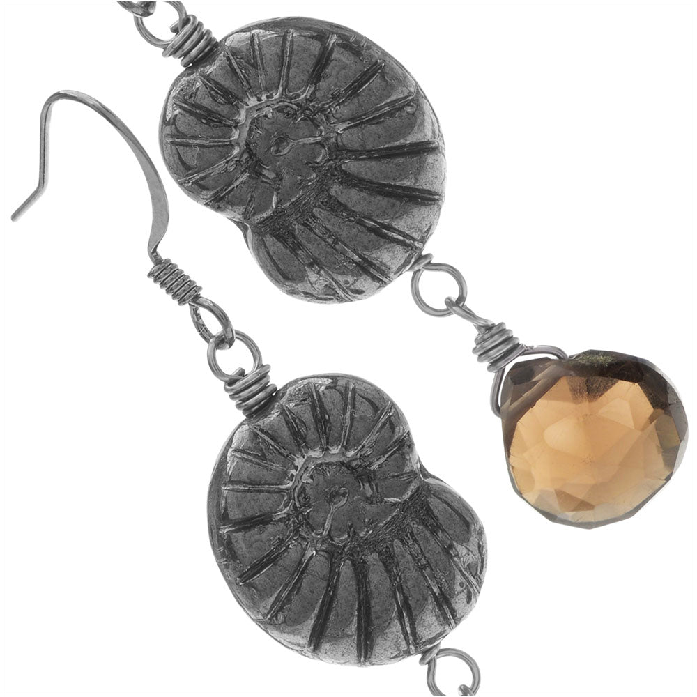 Retired - Ammonite Earrings