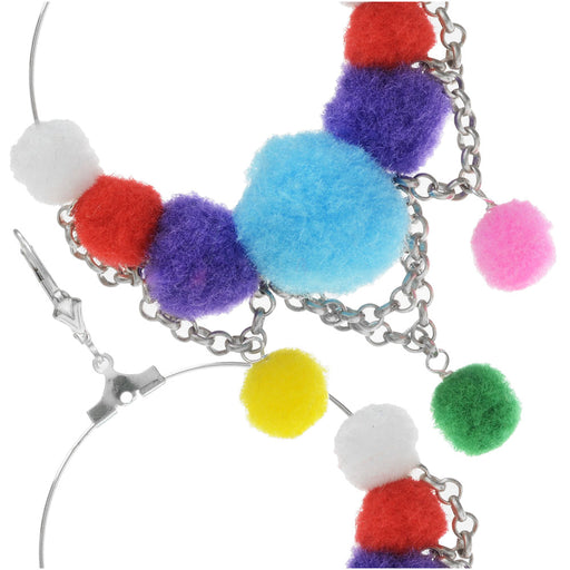 Retired - Pitre Pom Earrings