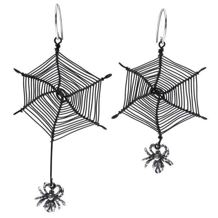 Retired - Itsy Bitsy Spider Earrings — Beadaholique