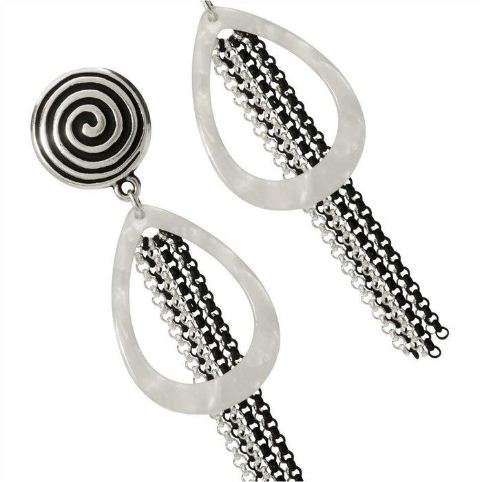 Spiral Clip On Earrings