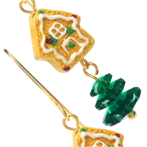 Retired - Gingerbread House Earrings