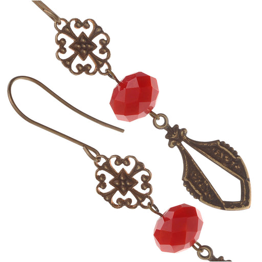 Retired - Red Velvet Earrings