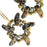 Retired - Metallic Starfish Earrings