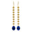 Retired - Majestic Blue Sequin Earrings