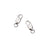 Lobster Clasps, Straight 10mm, Sterling Silver (2 Pieces)