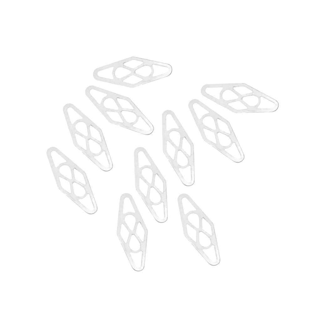 Sterling Silver Chain Tags Plaques For Clasps (10 pcs) — Beadaholique