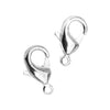 TierraCast Clasps, Lobster 12mm Silver Plated (4 Pieces)
