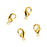 TierraCast Clasps, Lobster 12mm 22K Gold Plated (4 Pieces)