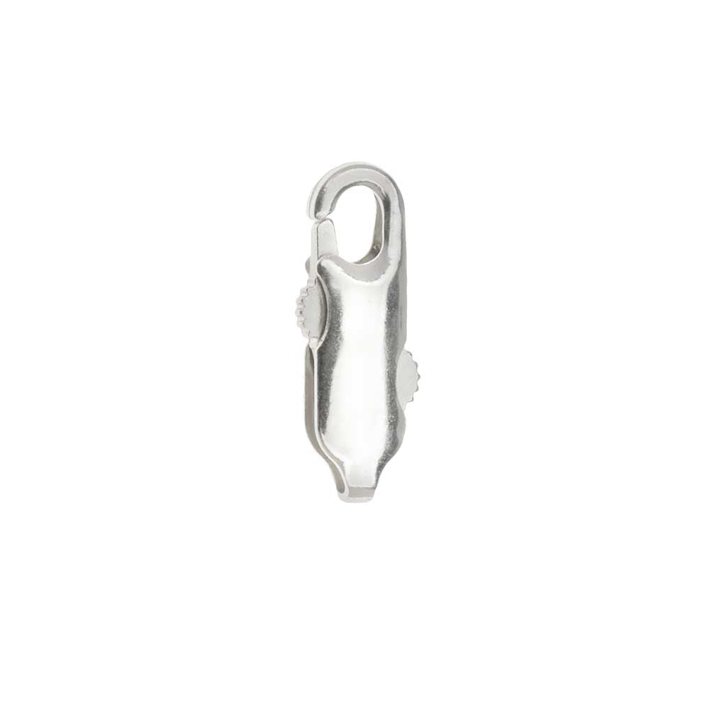 Lobster Clasp, Straight Claw Style 15mm, Sterling Silver (1 Piece)