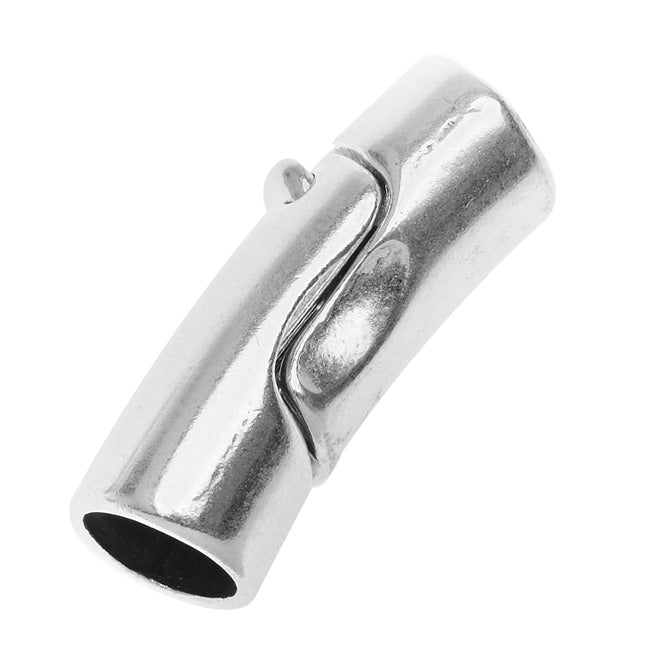 Fold Over Magnetic Clasps Clasp Bright Silver Clasps Single Strand Fol –