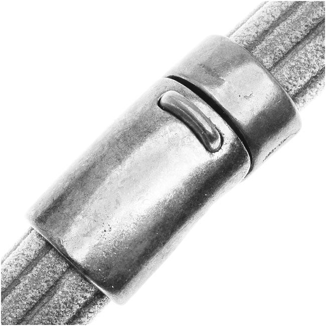 8mm Inner Hole Magnetic Clasps and Closure for Jewelry Making Silver Magnet  Bracelet End 10 Pieces