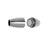 Magnetic Clasps, Oval Barrel 17x8mm, Fits 4mm Round Cord, Stainless Steel (1 Set)